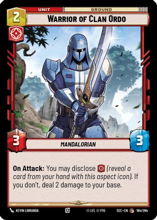 Warrior of Clan Ordo - 164/264 - Common