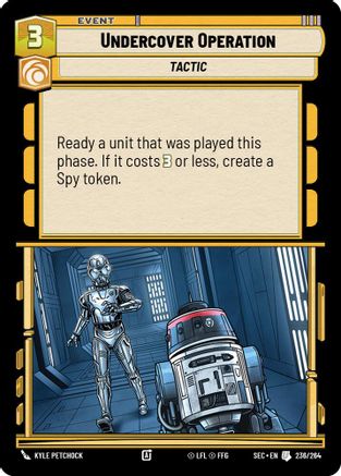 Undercover Operation - 236/264 - Uncommon