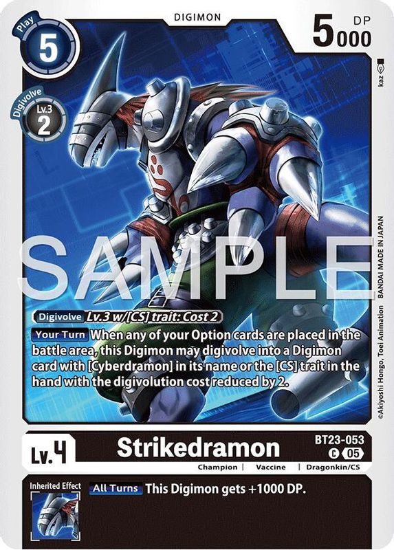 Strikedramon - BT23-053 - Common