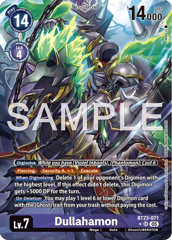 Dullahamon (Alternate Art) - BT23-071 - Super Rare
