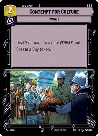 Contempt for Culture - 246/264 - Common