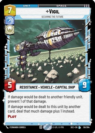 Vigil - Securing the Future - 50/264 - Legendary
