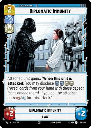 Diplomatic Immunity - 52/264 - Uncommon