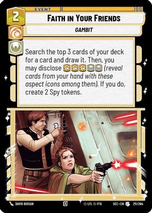 Faith in Your Friends - 211/264 - Uncommon