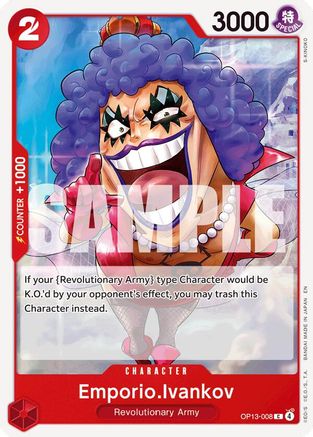 Emporio.Ivankov - OP13-008 - Common