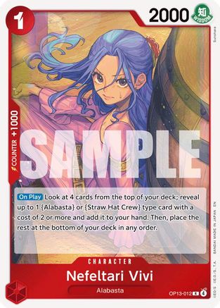 Nefeltari Vivi - OP13-012 - Rare