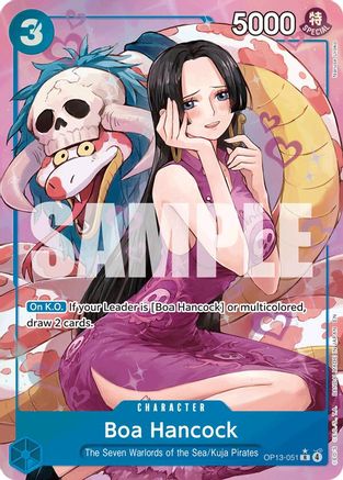 Boa Hancock (Alternate Art) - OP13-051 - Rare