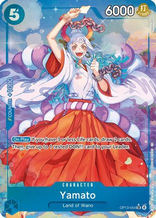 Yamato (Alternate Art) - OP13-054 - Super Rare