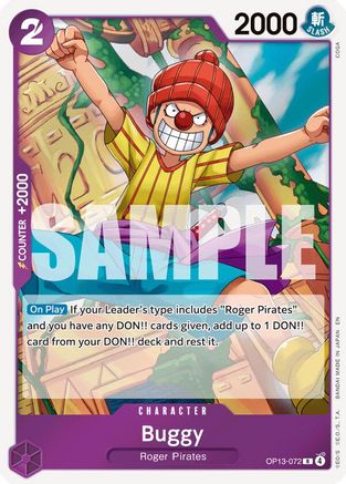 Buggy - OP13-072 - Rare