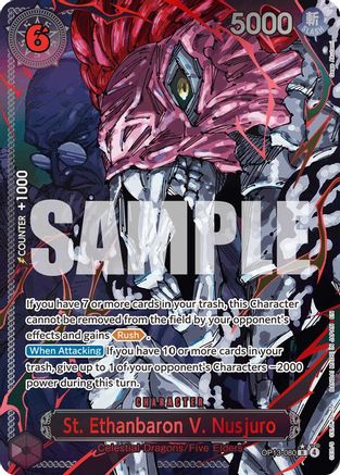 St. Ethanbaron V. Nusjuro (Red Alternate Art) - OP13-080 - Rare