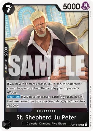 St. Shepherd Ju Peter - OP13-084 - Rare
