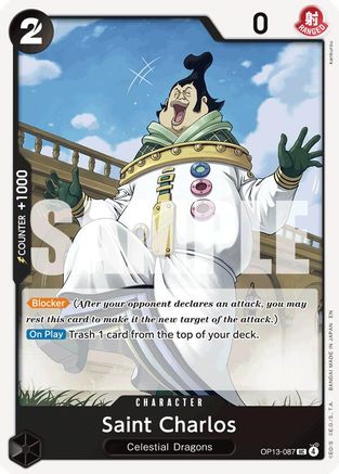 Saint Charlos - OP13-087 - Uncommon