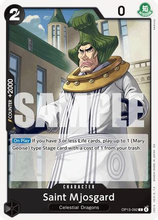 Saint Mjosgard - OP13-092 - Common
