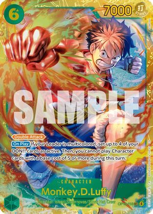 Monkey.D.Luffy (118) - OP13-118 - Secret Rare