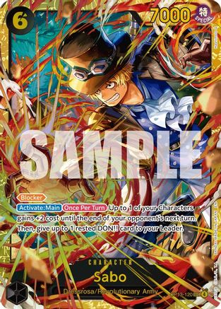 Sabo (120) - OP13-120 - Secret Rare