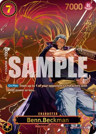 Benn.Beckman (OP13 SP) - OP09-009 - Super Rare