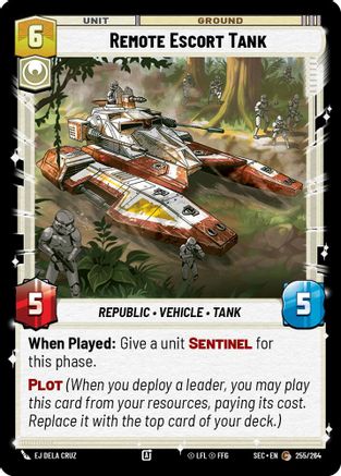 Remote Escort Tank - 255/264 - Common