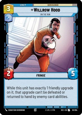 Willrow Hood - On the Run - 61/264 - Uncommon