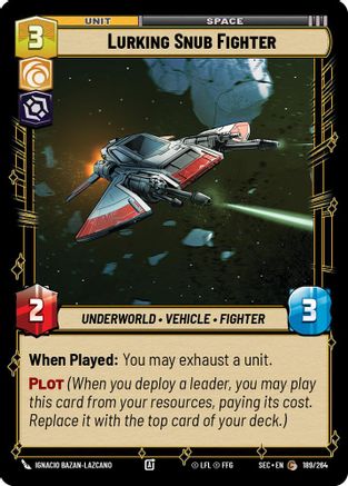 Lurking Snub Fighter - 189/264 - Common
