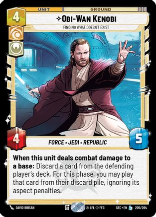 Obi-Wan Kenobi - Finding What Doesn't Exist - 205/264 - Legendary