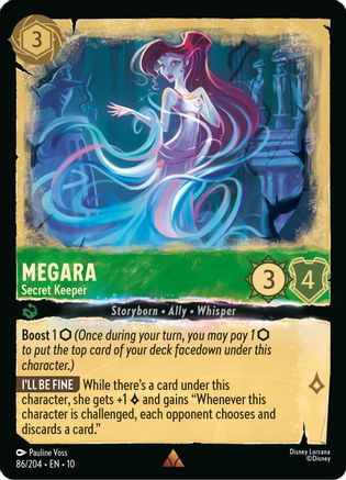 Megara (Secret Keeper) - 86/204 - Rare