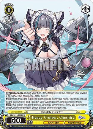 Heavy Cruiser, Cheshire (SR) - AZL/S119-E002SSR - Super Rare