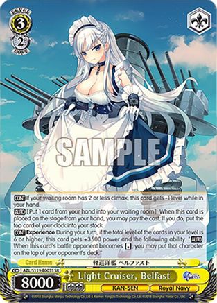 Light Cruiser, Belfast (SR) - AZL/S119-E003SSR - Super Rare