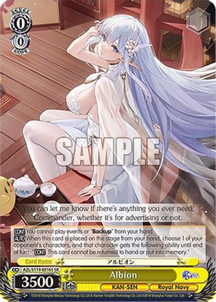 Albion (SR) - AZL/S119-E016SSR - Super Rare
