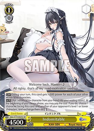 Indomitable (SR) - AZL/S119-E025SSR - Super Rare