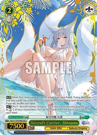 Aircraft Carrier, Shinano (SEC+) - AZL/S119-E038EXSEC+ - Secret Rare Plus