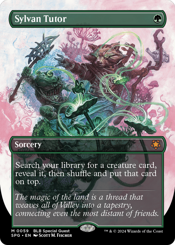 Sylvan Tutor - Borderless (SPG)