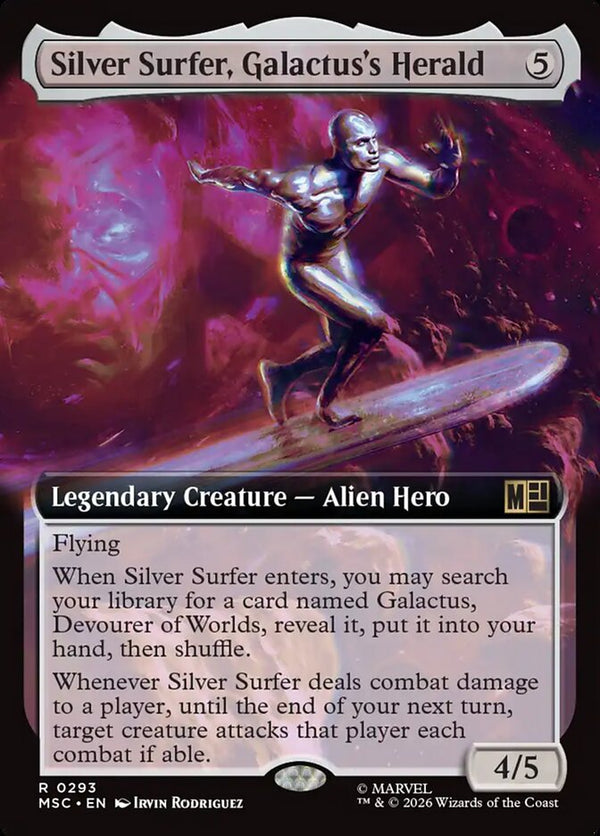 Silver Surfer, Galactus's Herald - Extended Art (MSC)