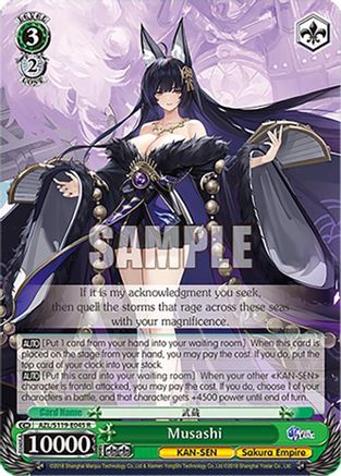Musashi - AZL/S119-E045R - Rare