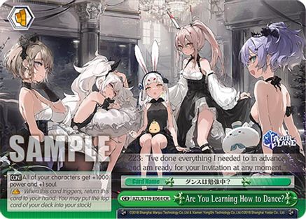 Are You Learning How to Dance? - AZL/S119-E064CR - Climax Rare