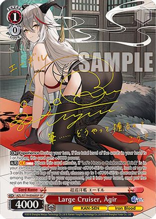 Large Cruiser, Agir (SP) - AZL/S119-E068SPSP - Special Rare