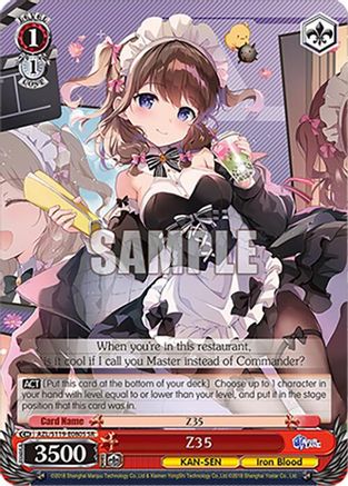 Z35 (SR) - AZL/S119-E080SSR - Super Rare