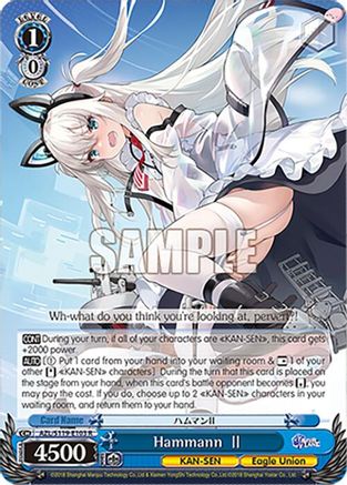 Hammann II - AZL/S119-E103R - Rare