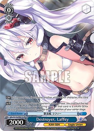 Destroyer, Laffey (PR) (Foil) - AZL/S119-PE01SPR - Promo