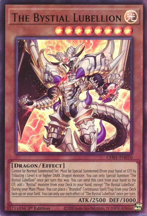 The Bystial Lubellion - CH01-EN010 - Ultra Rare - 1st Edition