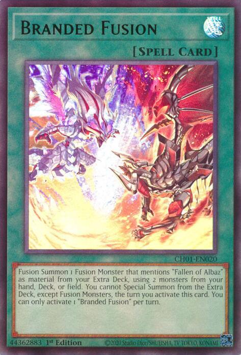 Branded Fusion - CH01-EN020 - Ultra Rare - 1st Edition
