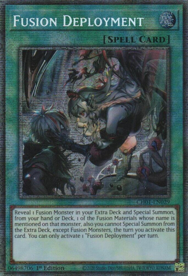 Fusion Deployment - CH01-EN029 - Starlight Rare - 1st Edition