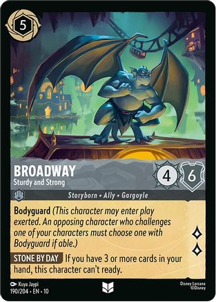 Broadway (Sturdy and Strong) - 190/204 - Uncommon