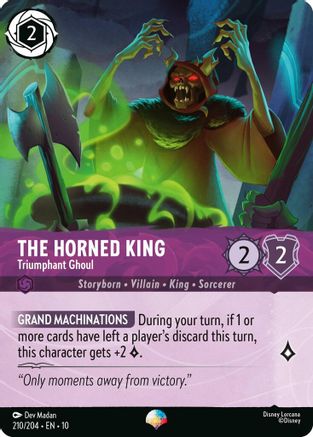 The Horned King (Triumphant Ghoul) - 210/204 - Epic (Foil)