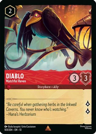 Diablo (Watchful Raven) - 103/204 - Rare