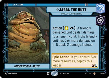 Jabba the Hutt - Wonderful Human Being - 2/264 - Common