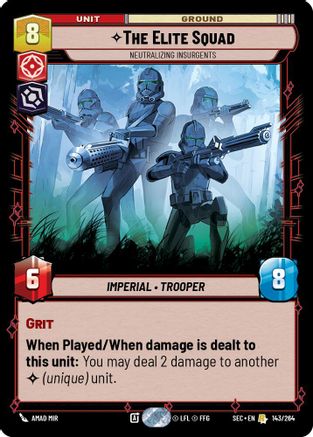 The Elite Squad - Neutralizing Insurgents - 143/264 - Rare
