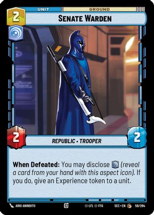 Senate Warden - 59/264 - Common