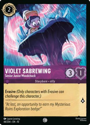 Violet Sabrewing (Senior Junior Woodchuck) - 44/204 - Common