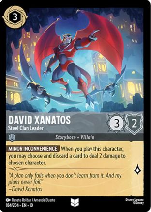 David Xanatos (Steel Clan Leader) - 184/204 - Uncommon