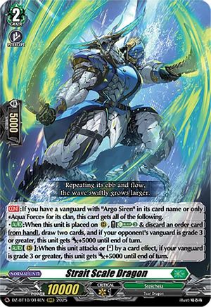 Strait Scale Dragon - DZ-BT10/014EN - Triple Rare